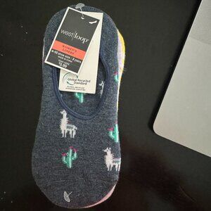 NWT West Loop Women's Liners 3 Pairs Shoe Size 4-10